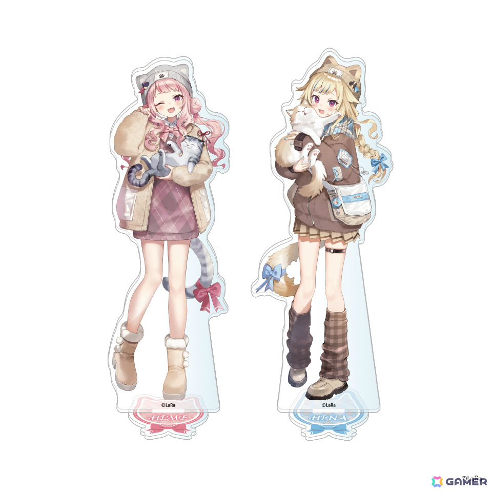 HIMEHINAとGiGOのコラボイベント「もふもふ猫日和」が12月13日より開催！限定景品のほか描き下ろしコラボグッズやコラボドリンクの販売もの画像