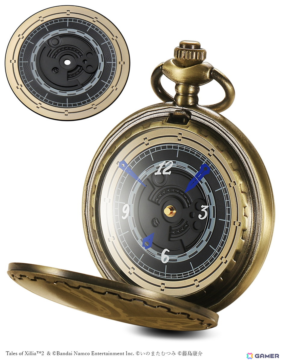 テイルズ オブ エクシリア2」に登場する懐中時計をモチーフとした