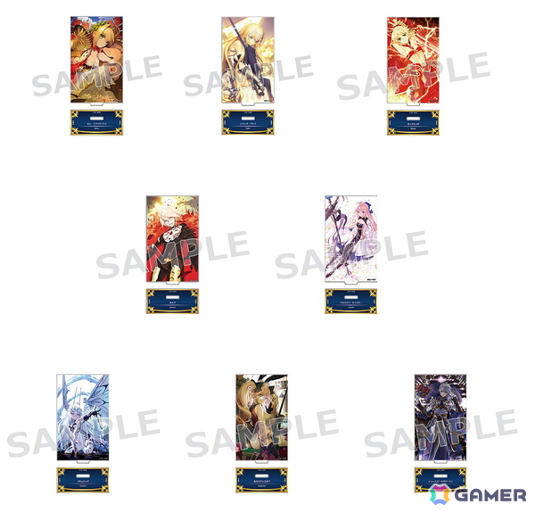 「Fate/Grand Order Servant Art Chronicle -最終再臨展-」で発売された商品がアニメイトで予約受付スタート！522種から選べるアクスタやクリアファイルもの画像2