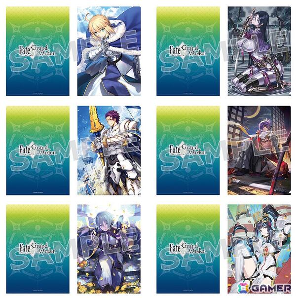 「Fate/Grand Order Servant Art Chronicle -最終再臨展-」で発売された商品がアニメイトで予約受付スタート！522種から選べるアクスタやクリアファイルもの画像3