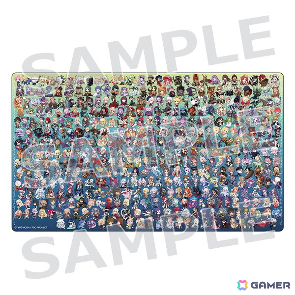 ミニ最終再臨サーヴァント大集合デスクマット