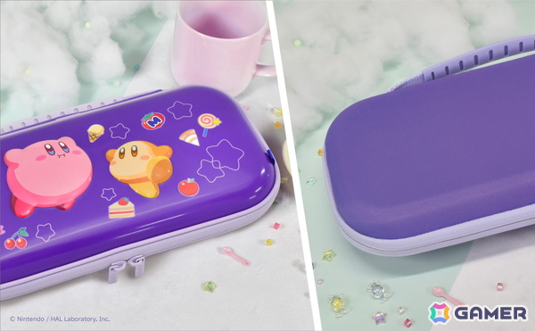 ぷっくりしたカービィとワドルディが可愛らしい「星のカービィ ハイブリッドポーチ for Nintendo Switch 2 カービィ＆ワドルディ」が2025年冬に発売！の画像3