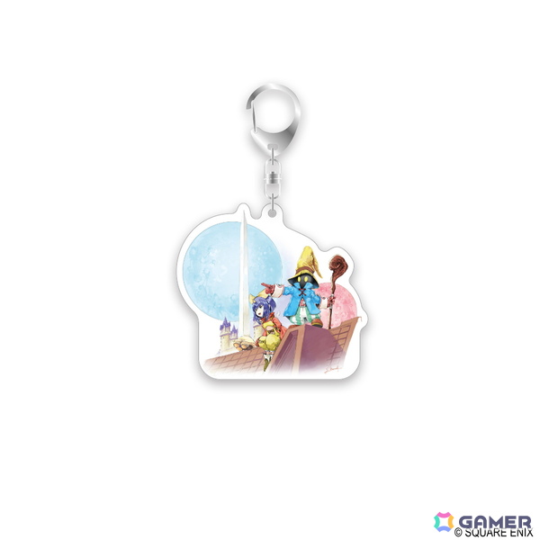 「FFIX」倉持諭氏による描きおろしイラスト使用のアクキーとポーチが予約販売中！トートバッグや1,000ピースジグソーパズルなどさまざまなアイテムが展開の画像1