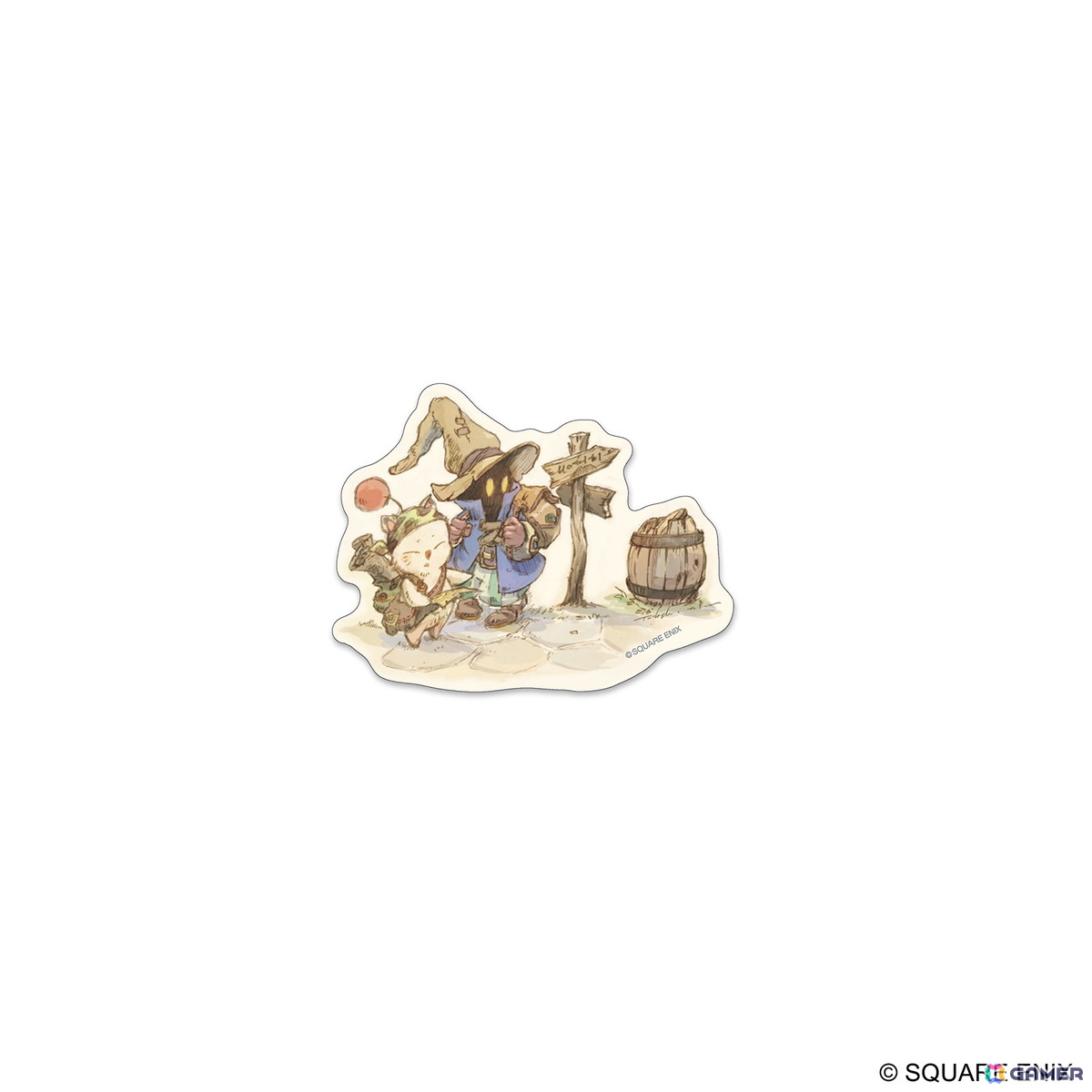 「FFIX」倉持諭氏による描きおろしイラスト使用のアクキーとポーチが予約販売中！トートバッグや1,000ピースジグソーパズルなどさまざまなアイテムが展開の画像10