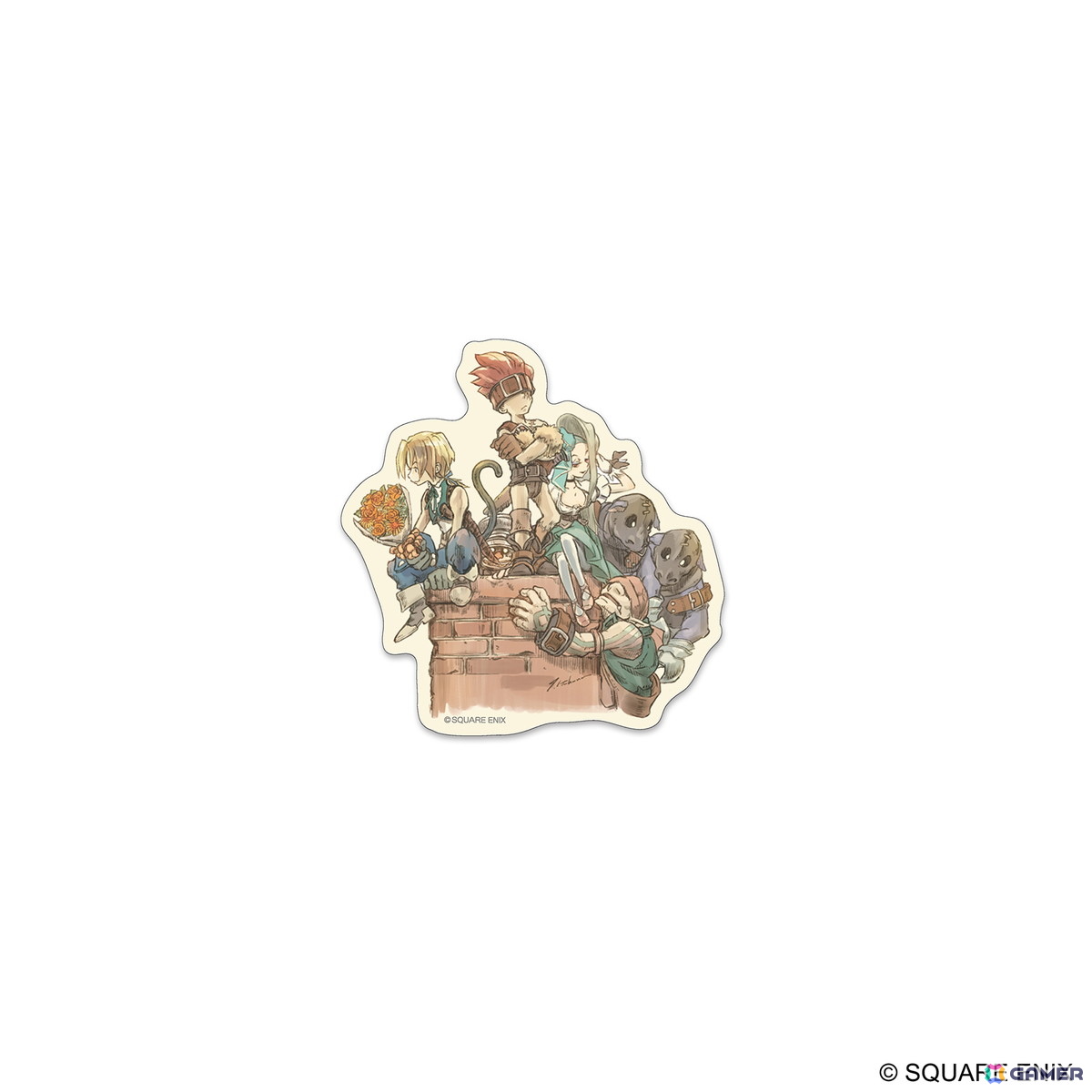 「FFIX」倉持諭氏による描きおろしイラスト使用のアクキーとポーチが予約販売中！トートバッグや1,000ピースジグソーパズルなどさまざまなアイテムが展開の画像11