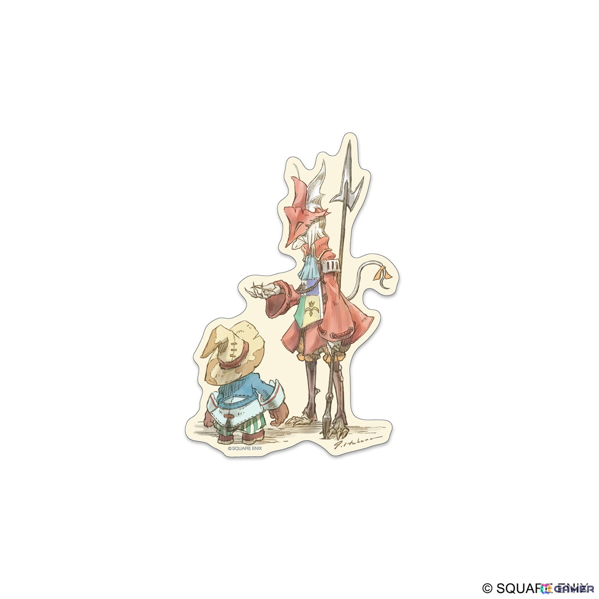 「FFIX」倉持諭氏による描きおろしイラスト使用のアクキーとポーチが予約販売中！トートバッグや1,000ピースジグソーパズルなどさまざまなアイテムが展開の画像14