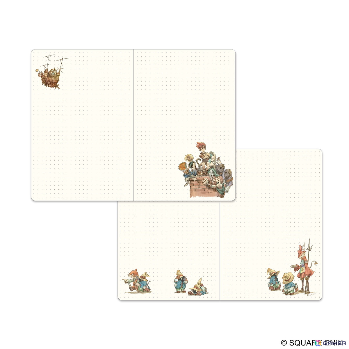 「FFIX」倉持諭氏による描きおろしイラスト使用のアクキーとポーチが予約販売中！トートバッグや1,000ピースジグソーパズルなどさまざまなアイテムが展開の画像6
