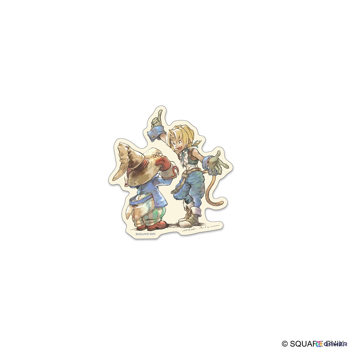 「FFIX」倉持諭氏による描きおろしイラスト使用のアクキーとポーチが予約販売中！トートバッグや1,000ピースジグソーパズルなどさまざまなアイテムが展開の画像9