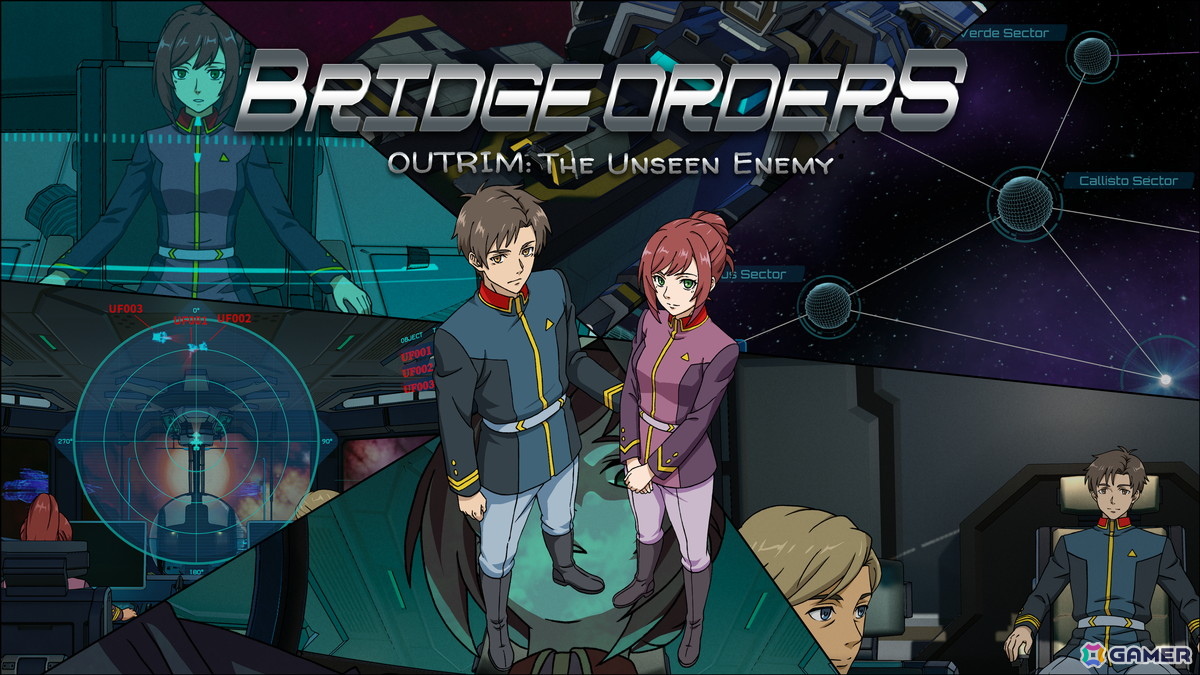 「Bridge Orders - アウトリムの亡霊艦隊」のアーリーアクセス版が12月12日よりSteamにて配信！見えない敵艦隊にブリッジから挑むSFストラテジーの画像