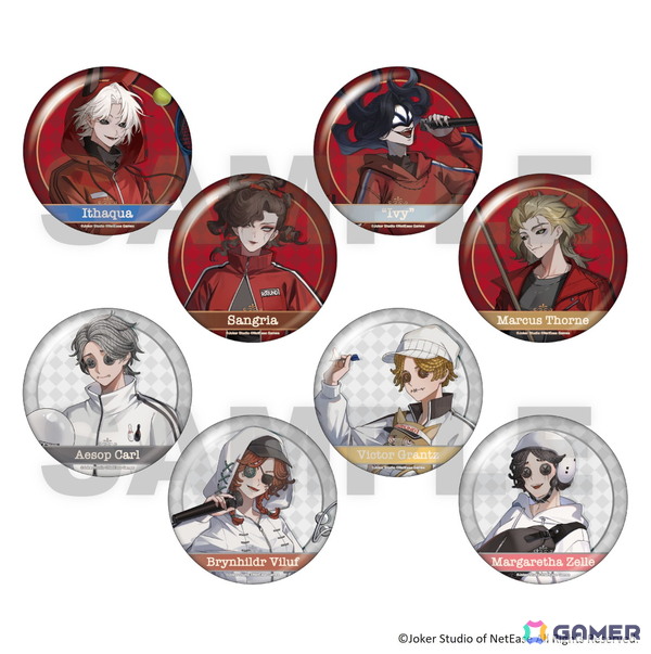 「IdentityV 第五人格」×ROUND1コラボの限定グッズが12月20日より販売！コラボメニューやルームなど店舗でもさまざまなキャンペーンを展開の画像2