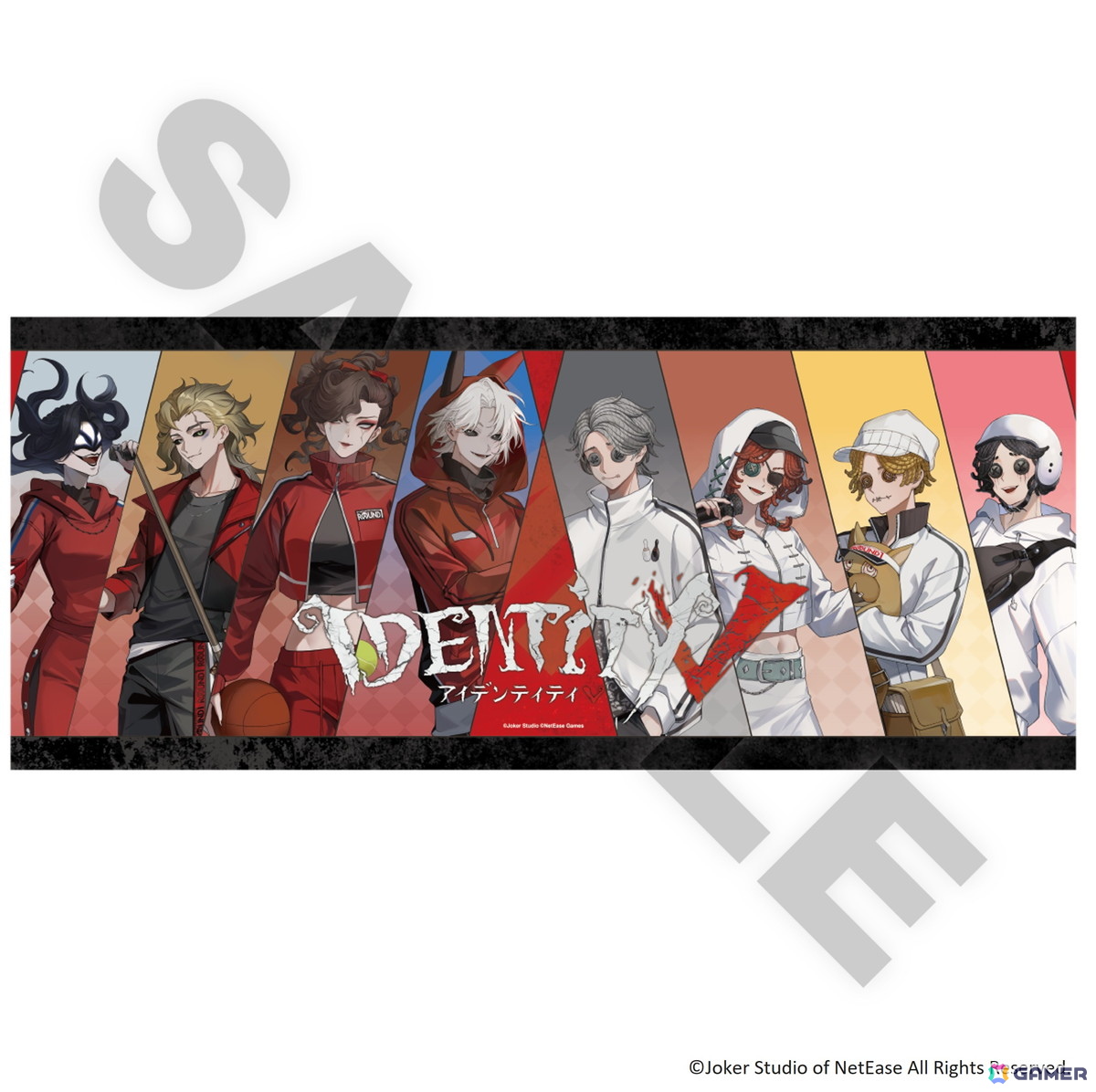 「IdentityV 第五人格」×ROUND1コラボの限定グッズが12月20日より販売!コラボメニューやルームなど店舗でもさまざまなキャンペーンを展開の画像