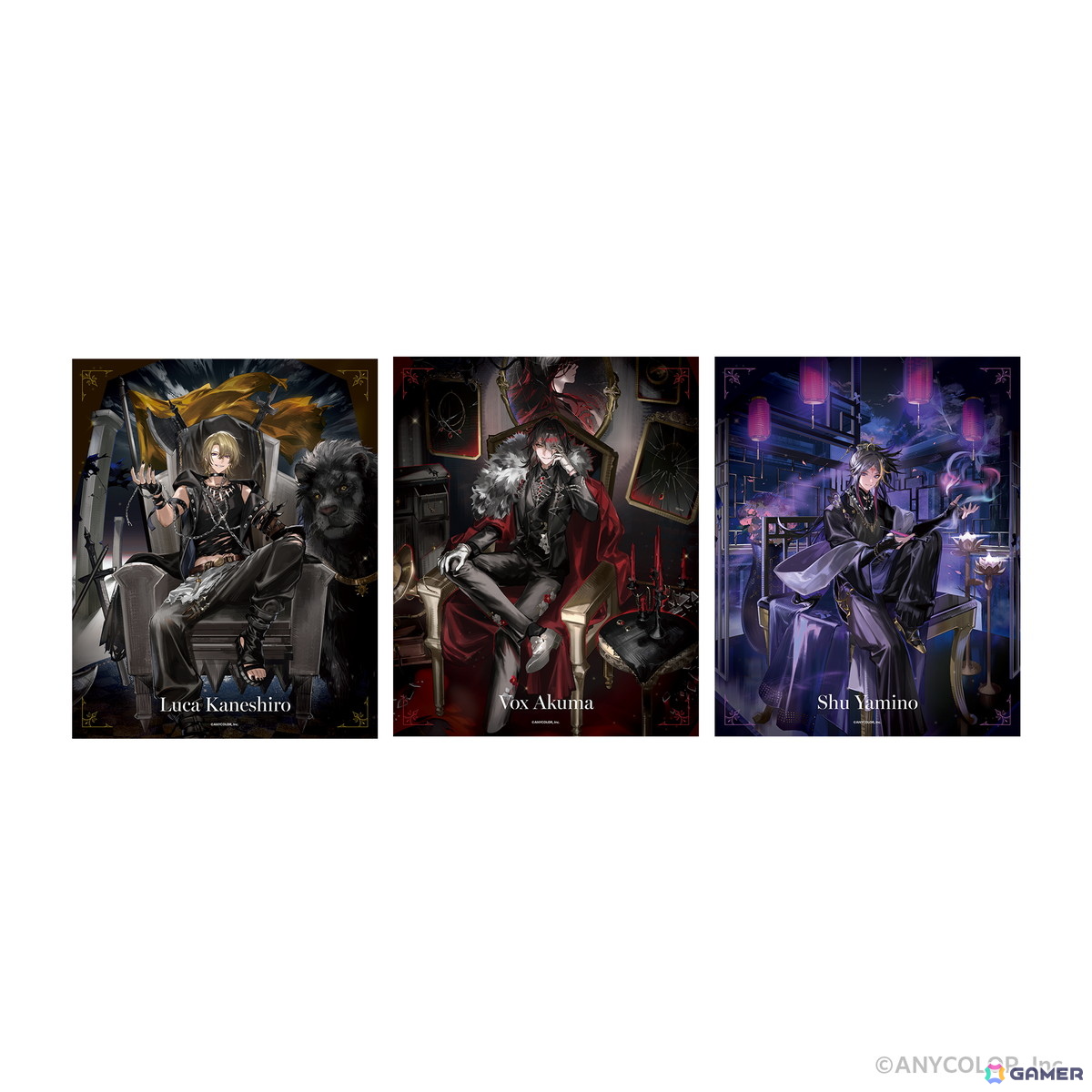 NIJISANJI EN所属「Luxiem（ルクシム）」の4周年を記念したオリジナルグッズが全世界で発売決定！の画像