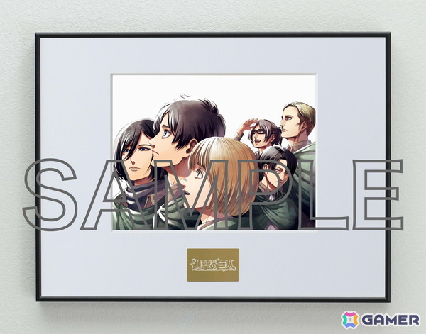 「進撃の巨人」16周年企画イラストパネルの選べるイラスト52種より新たに「進撃の巨人　画集　FLY」の表紙イラストが公開！の画像1