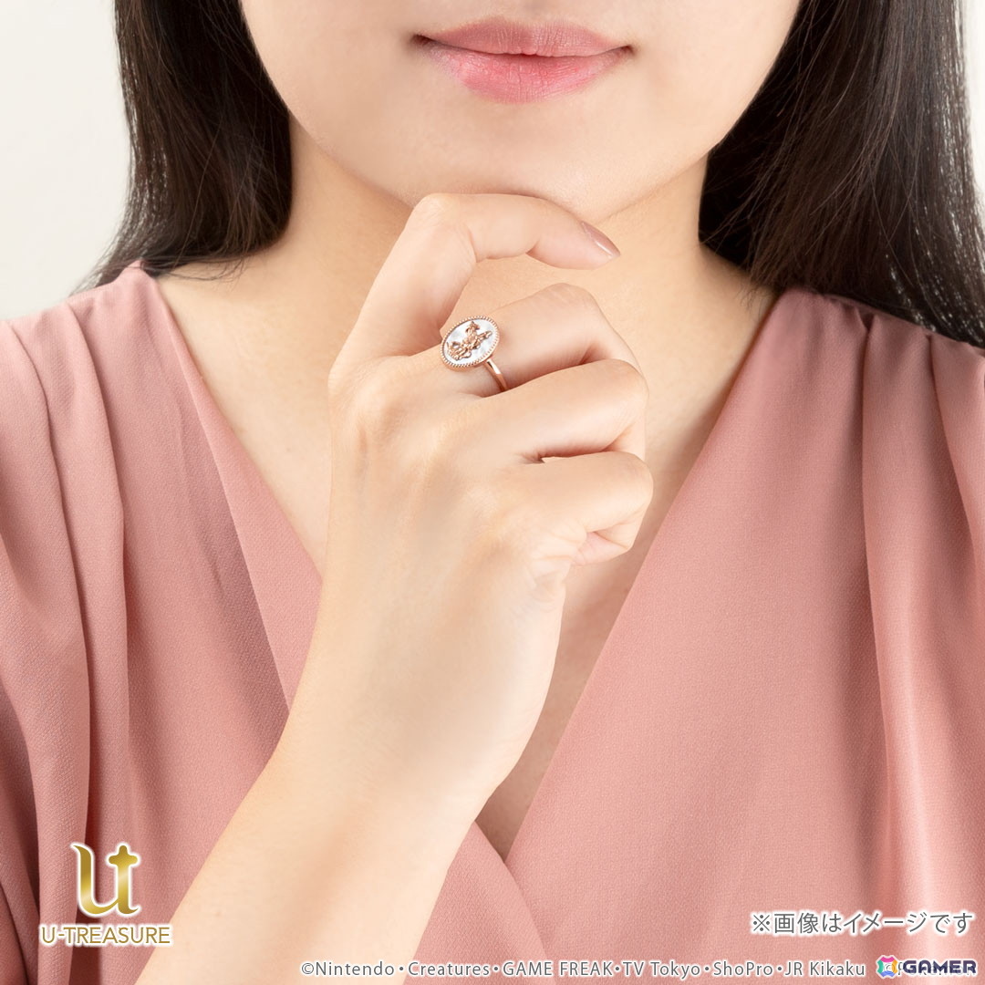 「ポケットモンスター」ニンフィアをデザインに施したネックレス＆リング（指輪）が登場！ニンフィアが持つ癒しの力を表現の画像11