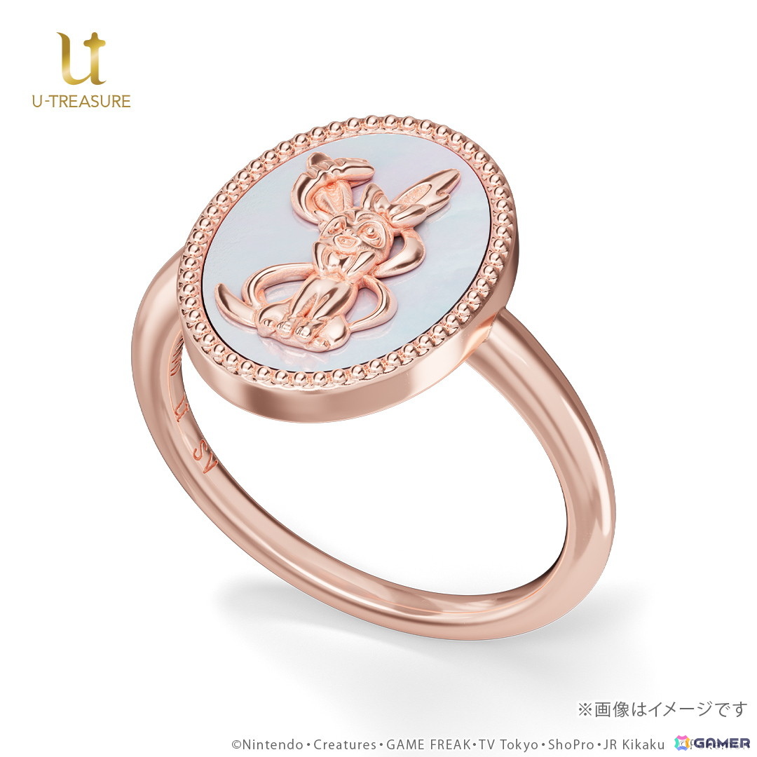 「ポケットモンスター」ニンフィアをデザインに施したネックレス＆リング（指輪）が登場！ニンフィアが持つ癒しの力を表現の画像16