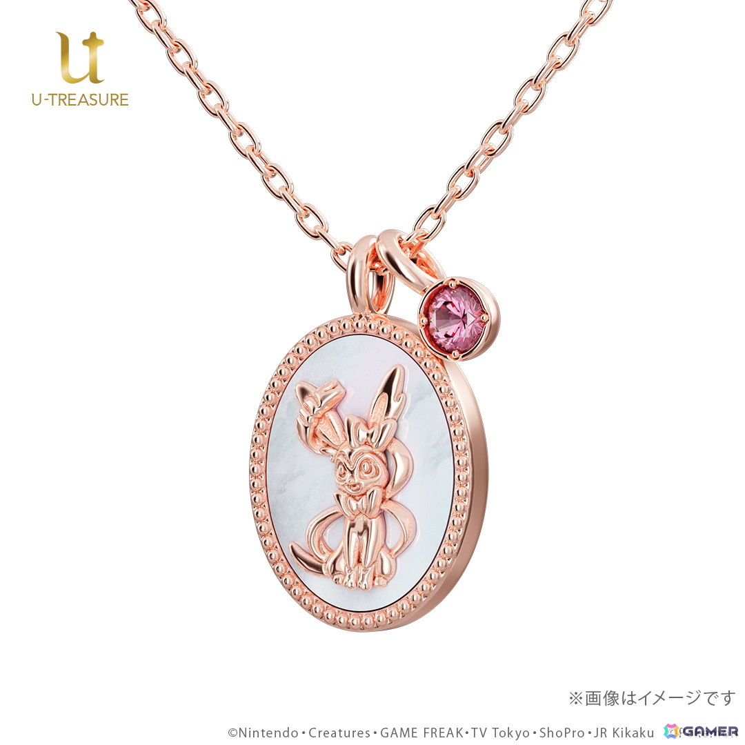 「ポケットモンスター」ニンフィアをデザインに施したネックレス＆リング（指輪）が登場！ニンフィアが持つ癒しの力を表現の画像5