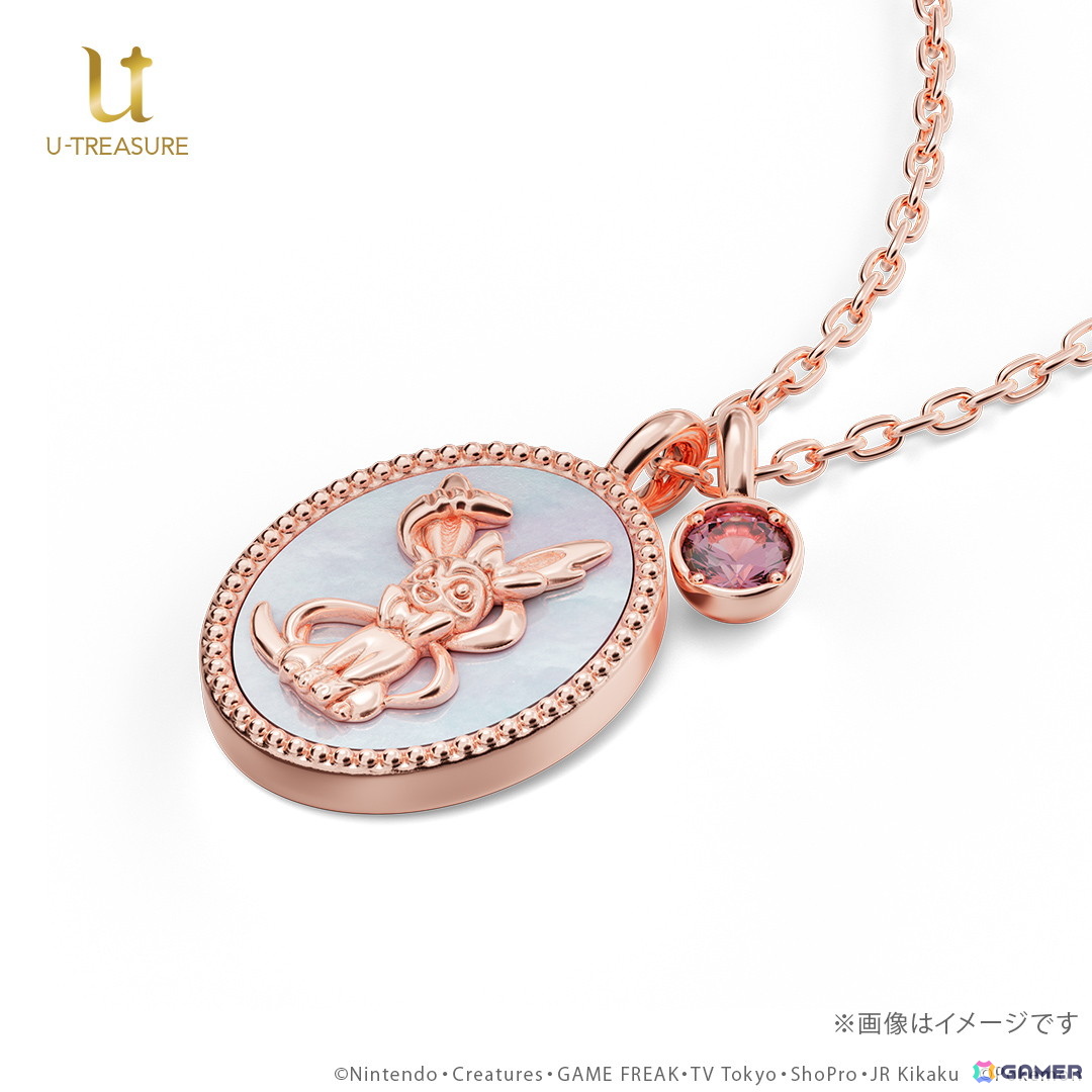 「ポケットモンスター」ニンフィアをデザインに施したネックレス＆リング（指輪）が登場！ニンフィアが持つ癒しの力を表現の画像8