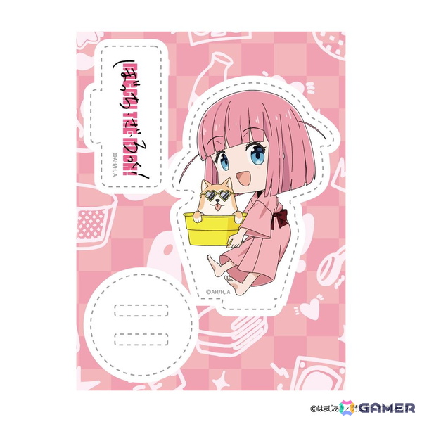 アニメ「ぼっち・ざ・ろっく！」ぼっちや虹夏ら結束バンドメンバーや星歌、PAさんら全8キャラの描き起こしイラストによる「浴衣で温泉」シリーズグッズが登場！の画像
