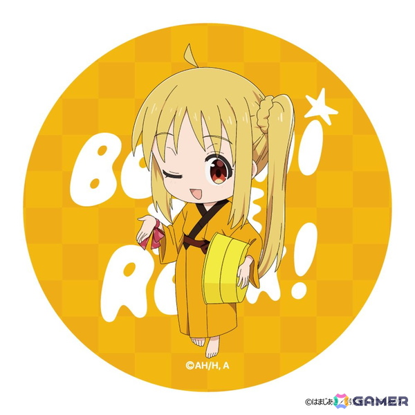 アニメ「ぼっち・ざ・ろっく！」ぼっちや虹夏ら結束バンドメンバーや星歌、PAさんら全8キャラの描き起こしイラストによる「浴衣で温泉」シリーズグッズが登場！の画像