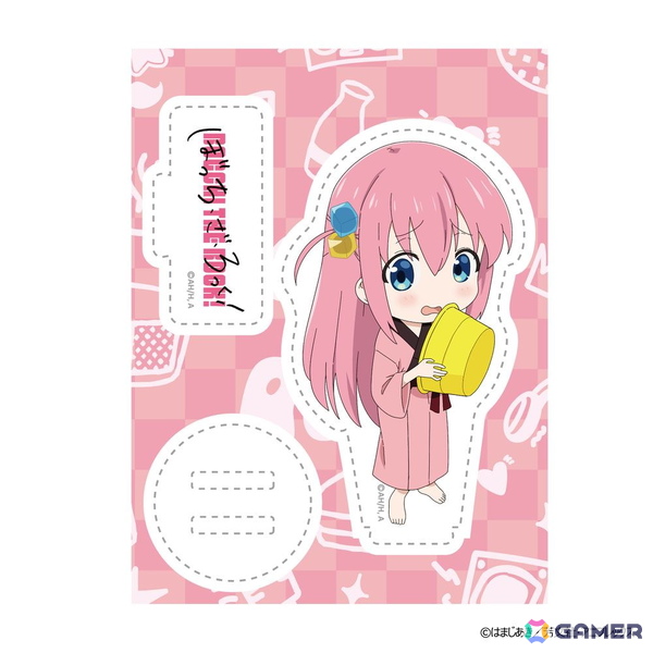 アニメ「ぼっち・ざ・ろっく！」ぼっちや虹夏ら結束バンドメンバーや星歌、PAさんら全8キャラの描き起こしイラストによる「浴衣で温泉」シリーズグッズが登場！の画像