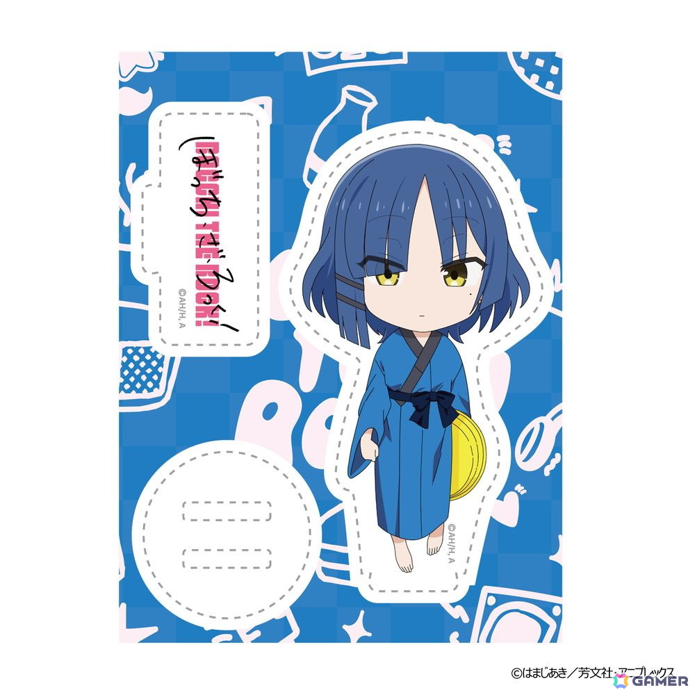 アニメ「ぼっち・ざ・ろっく！」ぼっちや虹夏ら結束バンドメンバーや星歌、PAさんら全8キャラの描き起こしイラストによる「浴衣で温泉」シリーズグッズが登場！の画像5