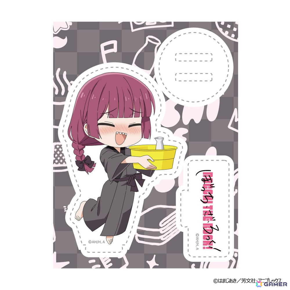 アニメ「ぼっち・ざ・ろっく！」ぼっちや虹夏ら結束バンドメンバーや星歌、PAさんら全8キャラの描き起こしイラストによる「浴衣で温泉」シリーズグッズが登場！の画像9