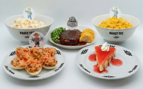 「Fallout Collaboration Cafe」で提供されるメニューと限定グッズの情報が公開！コンセプトは“VAULTでの食事”