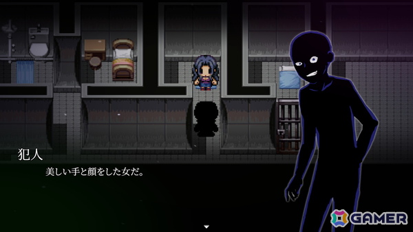 B級ホラー風ミステリコメディADV「血の百合：殺人鬼は百合に挟まるな」のプレイテスト版がSteamで公開！の画像5