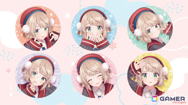 しぐれういさん×冬をテーマにした描き下ろしグッズがコトブキヤショップ限定商品として登場！予約受付が開始の画像13