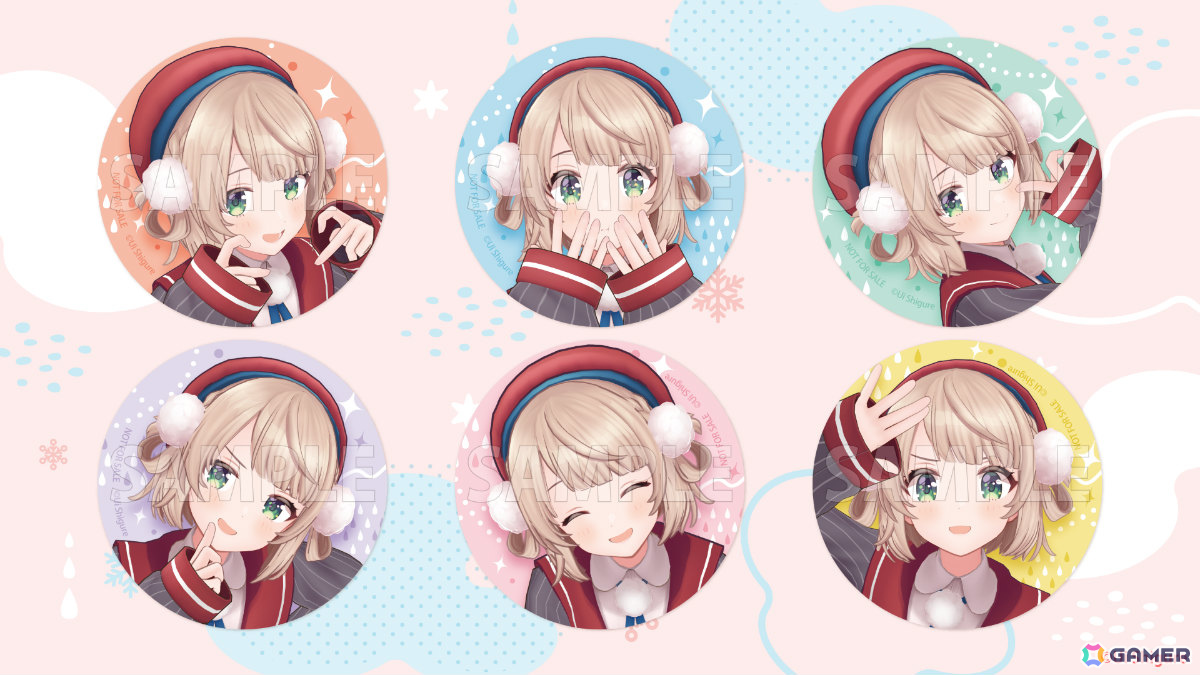 しぐれういさん×冬をテーマにした描き下ろしグッズがコトブキヤショップ限定商品として登場！予約受付が開始の画像