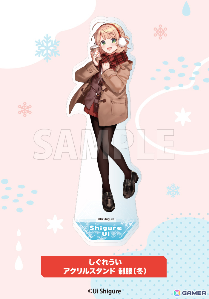 しぐれういさん×冬をテーマにした描き下ろしグッズがコトブキヤショップ限定商品として登場！予約受付が開始の画像