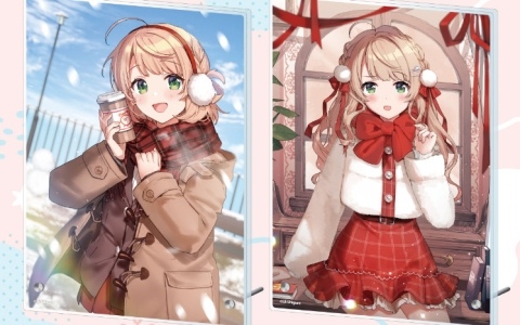 しぐれういさん×冬をテーマにした描き下ろしグッズがコトブキヤショップ限定商品として登場！予約受付が開始