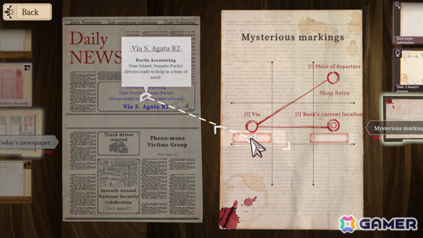 「Staffer Case」の続編となるADV「Staffer Retro: 超能力推理クエスト」第一事件の全編をプレイできる体験版が配信！の画像