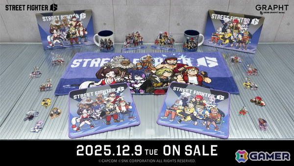 「ストリートファイター6」×GRAPHTによる観虐氏描き下ろしアイテムが予約受付中！プレイヤーと同じ目線で戦い、応援し、楽しむ姿が愛らしいイラストにの画像1