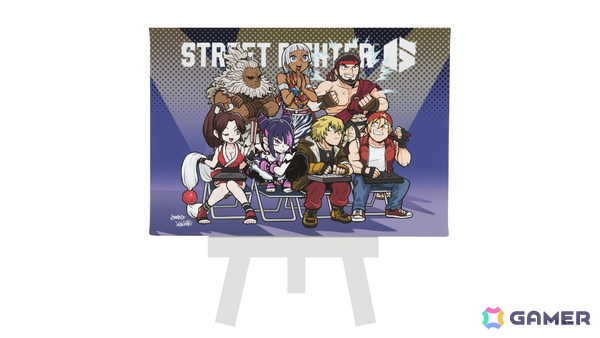 「ストリートファイター6」×GRAPHTによる観虐氏描き下ろしアイテムが予約受付中！プレイヤーと同じ目線で戦い、応援し、楽しむ姿が愛らしいイラストにの画像3