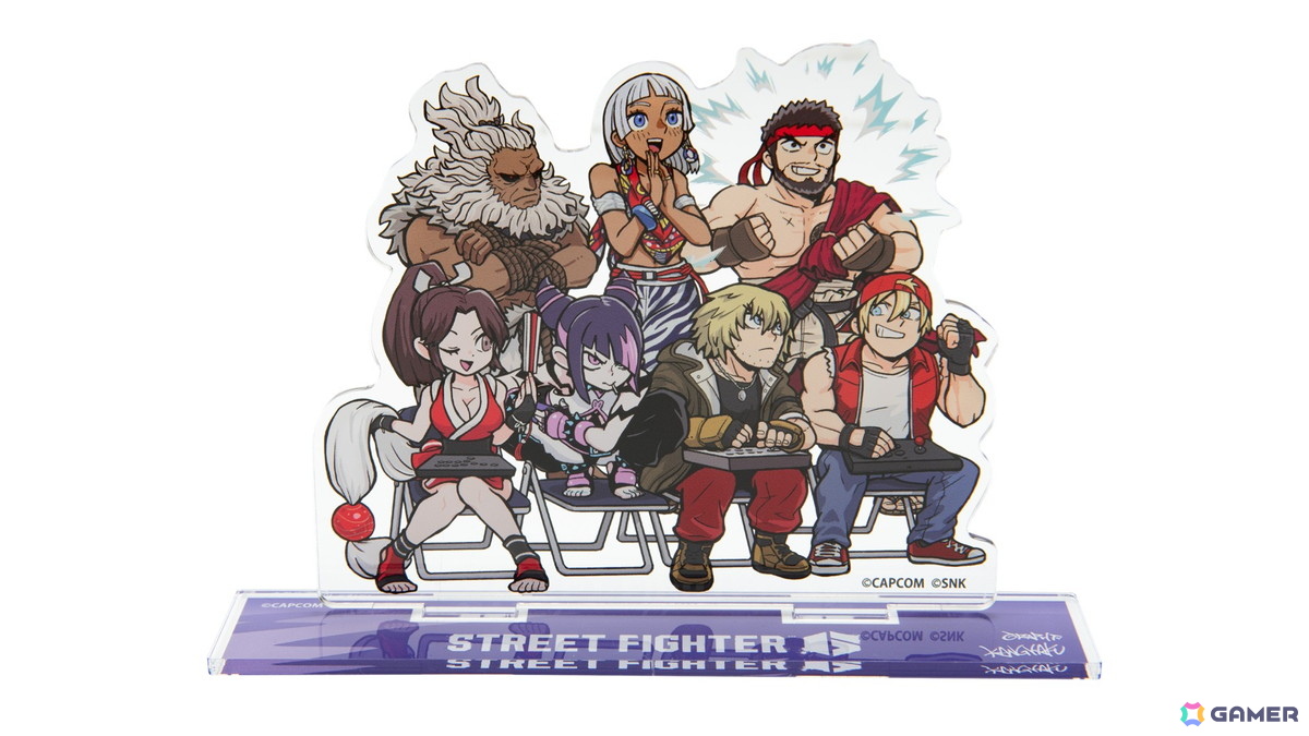 「ストリートファイター6」×GRAPHTによる観虐氏描き下ろしアイテムが予約受付中!プレイヤーと同じ目線で戦い、応援し、楽しむ姿が愛らしいイラストにの画像