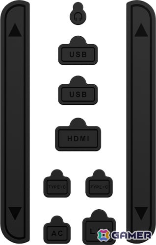 Switch 2本体とドックの端子をゴミやホコリから守るシリコン製キャップセットが12月11日に発売！端子に差し込むだけで簡単に装着可能の画像