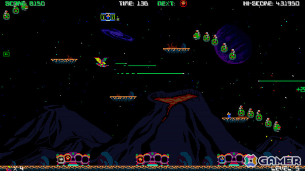 レトロシューティング「ギャラクティコン」PS5/PS4版が配信！80年代初頭のアーケードゲームのビジュアルや雰囲気を再現の画像4