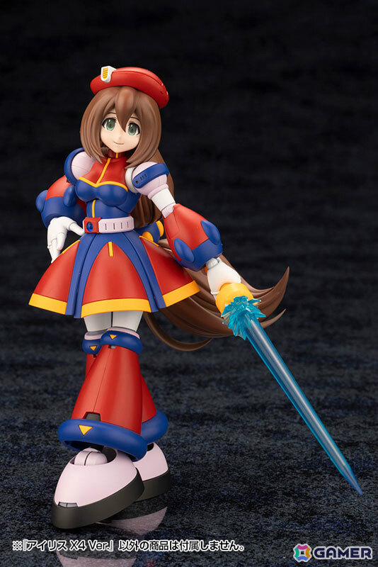 「ロックマンX」シリーズよりカーネルの妹「アイリス」が初のプラモデル化！設定画像をもとにプロポーションを徹底追及の画像10