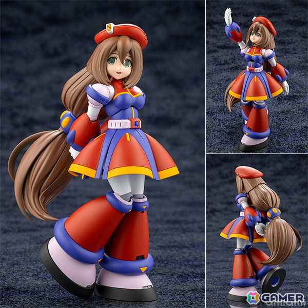 「ロックマンX」シリーズよりカーネルの妹「アイリス」が初のプラモデル化!設定画像をもとにプロポーションを徹底追及の画像