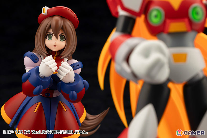 「ロックマンX」シリーズよりカーネルの妹「アイリス」が初のプラモデル化!設定画像をもとにプロポーションを徹底追及の画像