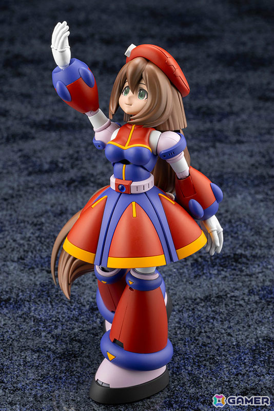 「ロックマンX」シリーズよりカーネルの妹「アイリス」が初のプラモデル化!設定画像をもとにプロポーションを徹底追及の画像
