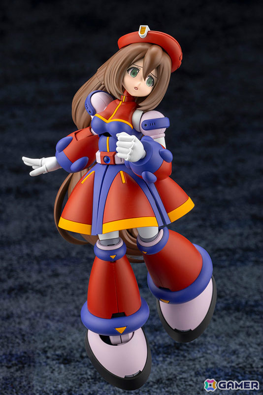 「ロックマンX」シリーズよりカーネルの妹「アイリス」が初のプラモデル化!設定画像をもとにプロポーションを徹底追及の画像