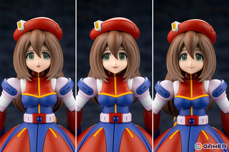 「ロックマンX」シリーズよりカーネルの妹「アイリス」が初のプラモデル化!設定画像をもとにプロポーションを徹底追及の画像