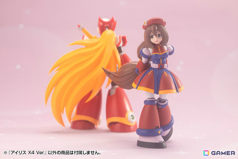 「ロックマンX」シリーズよりカーネルの妹「アイリス」が初のプラモデル化!設定画像をもとにプロポーションを徹底追及の画像