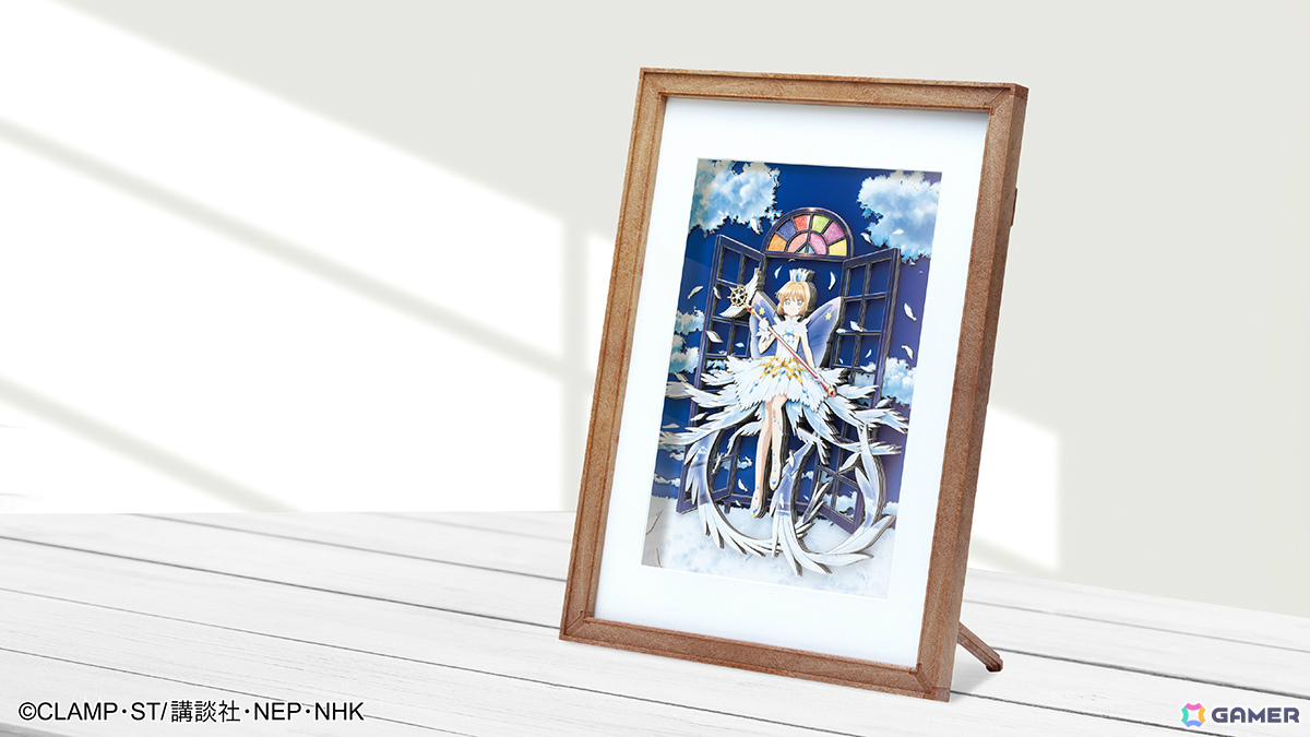 「ペーパーシャドーアート カードキャプターさくら クリアカード編」が発売!TVアニメの衣装を精巧に再現の画像