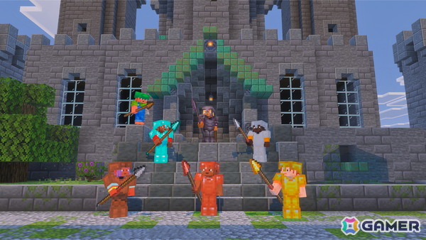 「マイクラ」オウムガイやゾンビホースなどが登場する「Mounts of Mayhem」が12月10日に配信！白兵戦と騎乗戦どちらでも活躍できる武器「槍」もの画像3