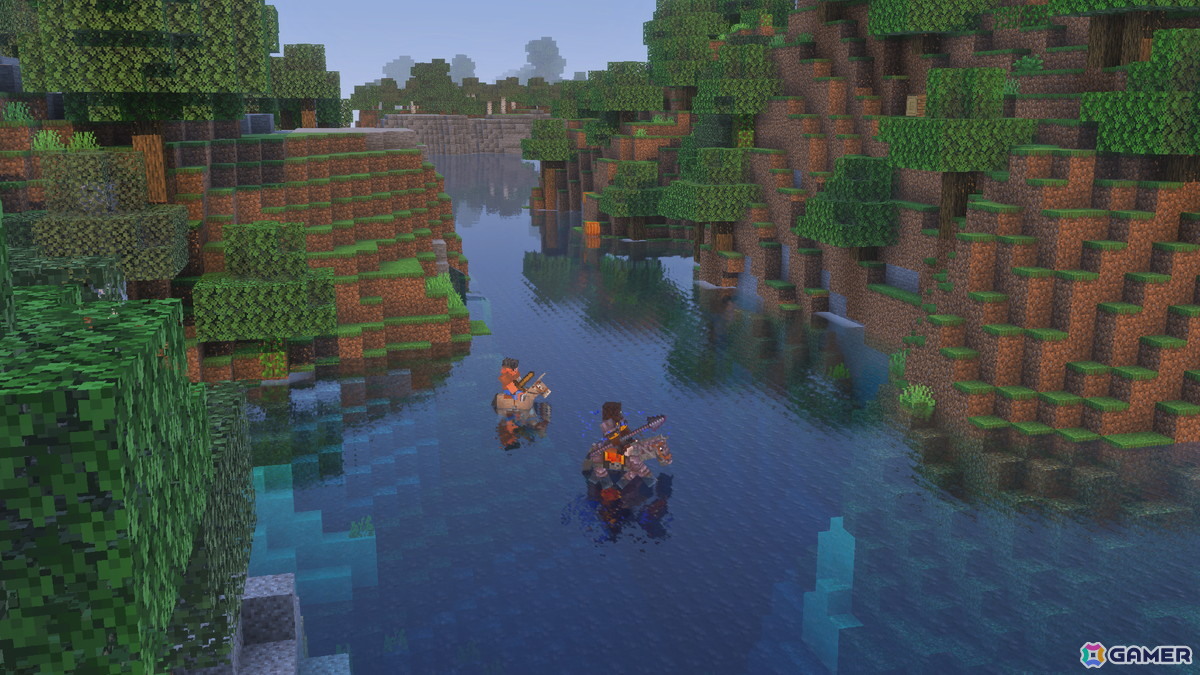 「マイクラ」オウムガイやゾンビホースなどが登場する「Mounts of Mayhem」が12月10日に配信！白兵戦と騎乗戦どちらでも活躍できる武器「槍」もの画像