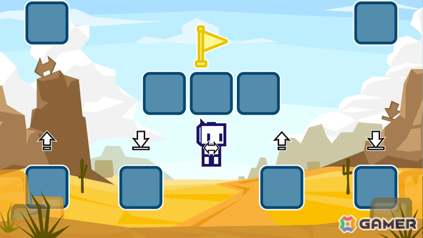“ルール”を投げるパズルアクション「REBADGE」のSteamページが公開!「移動できる」「重力で落ちる」などのルールを自由に付け替えながら先へ進もうの画像