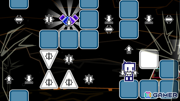 “ルール”を投げるパズルアクション「REBADGE」のSteamページが公開!「移動できる」「重力で落ちる」などのルールを自由に付け替えながら先へ進もうの画像